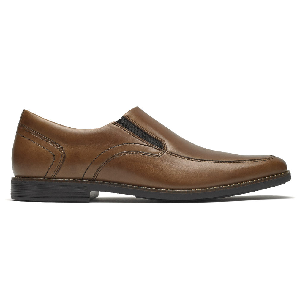 Rockport Mens Braylon - Slip-On Brown - VWL160872